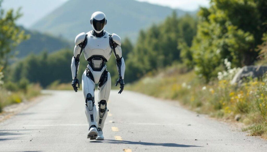 Guinness record a humanoid robot just walked more than 100 km without a single break