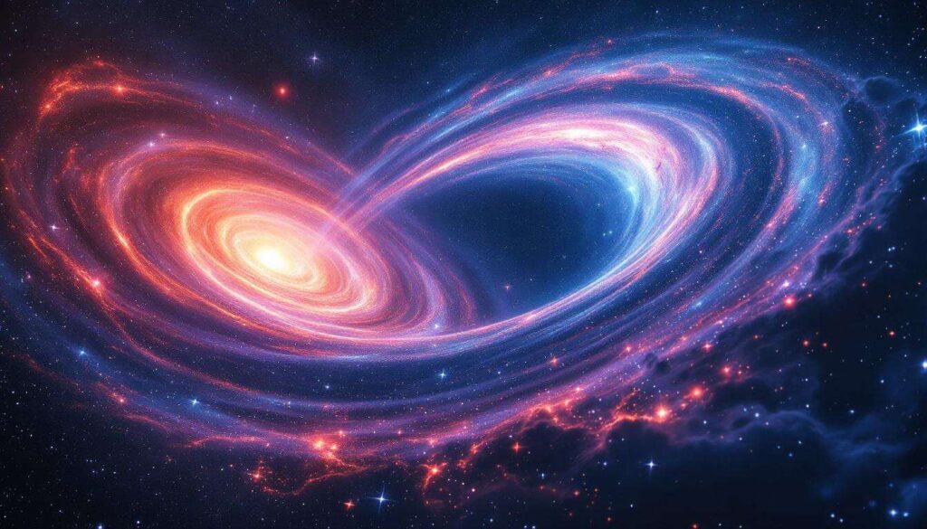 Gravitational Lensing Reveals a Twist in the Universe’s Expansion
